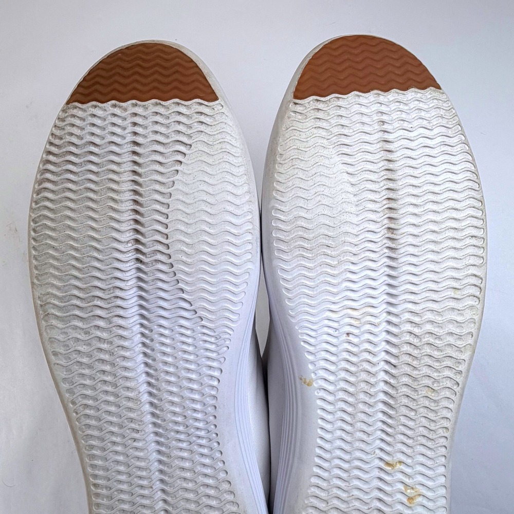 Cole Haan Grand Crosscourt Sneaker Womens 11 White Leather Low Casual Minimalist - Picture 7 of 10